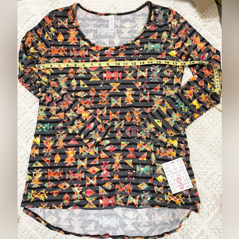 LulaRoe Perfect T - Aztec Print Simply Comfortable NWT